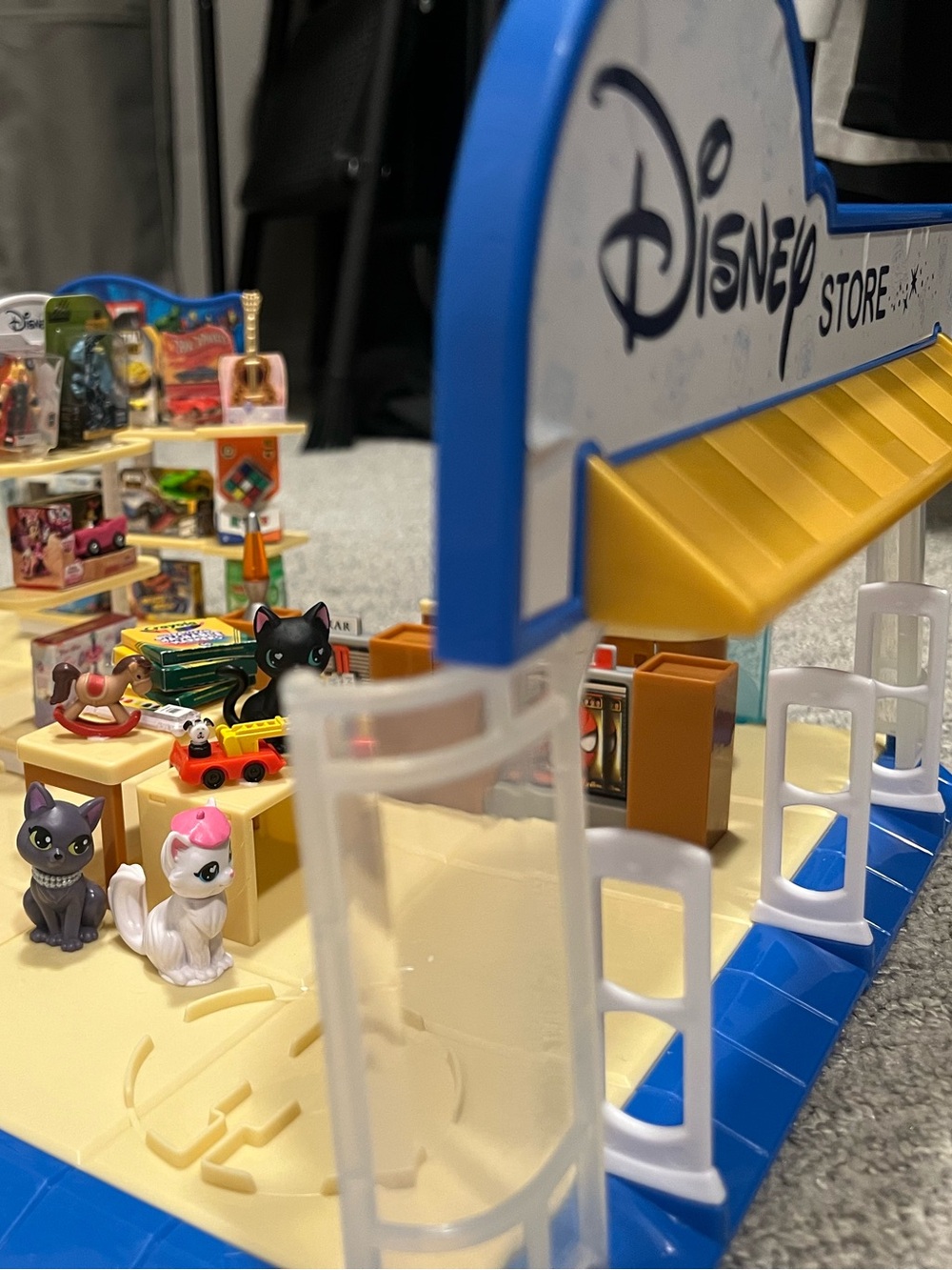 Disney Store set + 50pc Mini Brand Toys